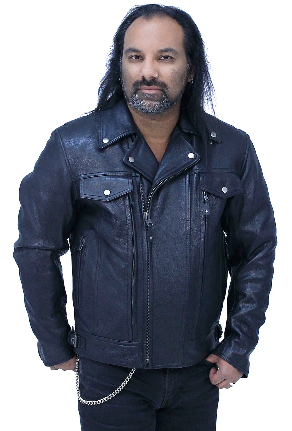 Classics Men's Vented Utility Cruising Jacket #M244BNKDZ - Image 5